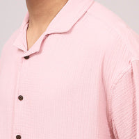 Pink Plain Shirt