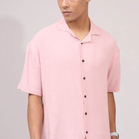 Pink Plain Shirt