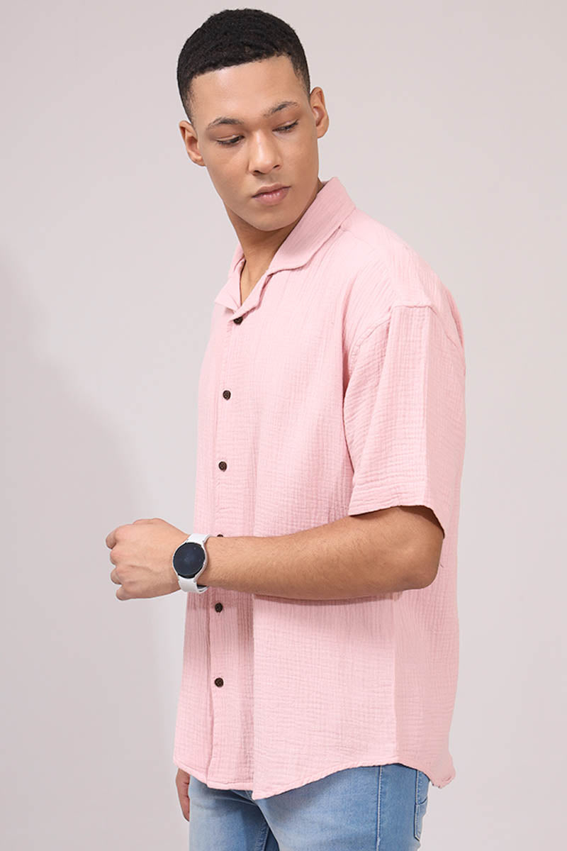 Pink Plain Shirt