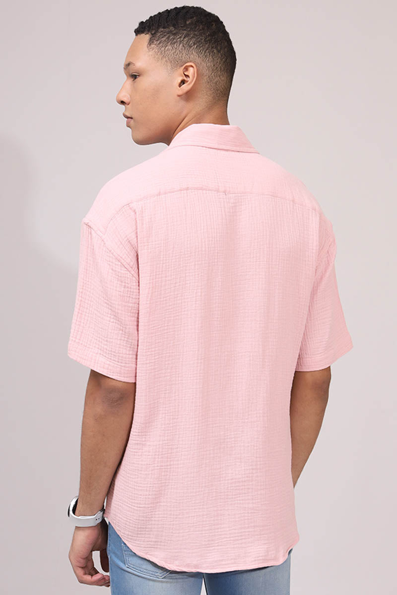 Pink Plain Shirt