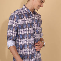 Blue Print Shirt