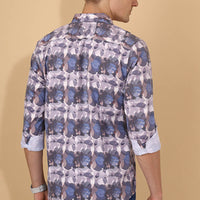 Blue Print Shirt