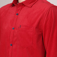 Red Plain Shirt