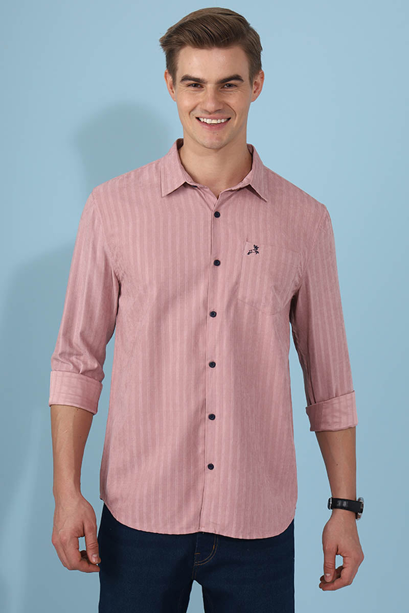 Pink Plain Shirt