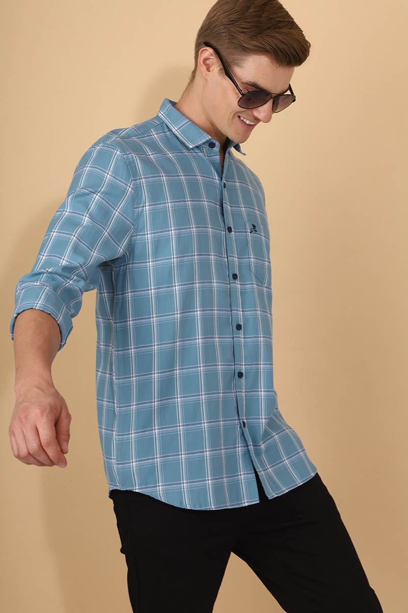 Blue Checks Shirt