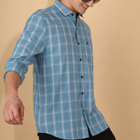 Blue Checks Shirt