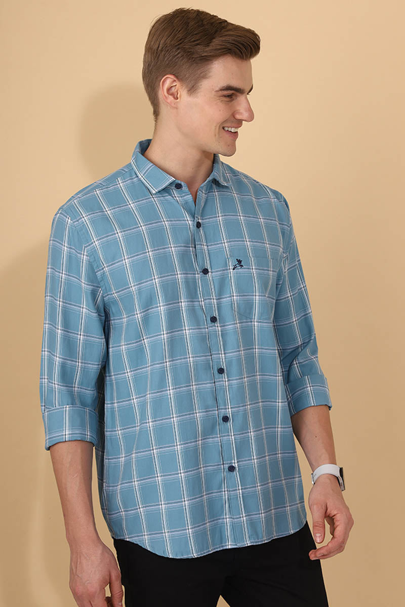 Blue Checks Shirt