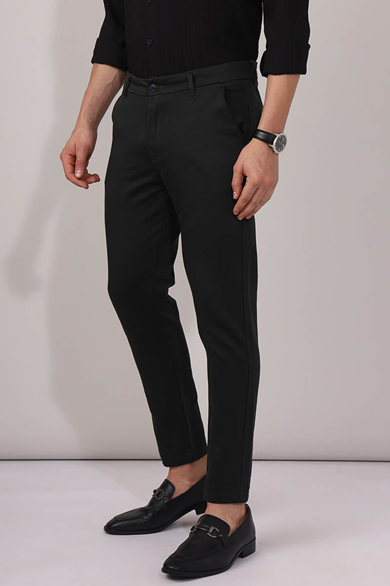 Green Plain Trouser