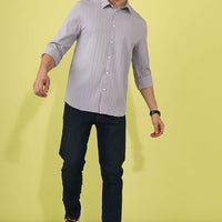 Grey  Plain  Shirt