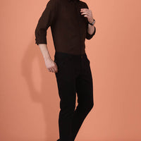 Brown Plain Shirt