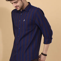 Brown Stripes Shirt