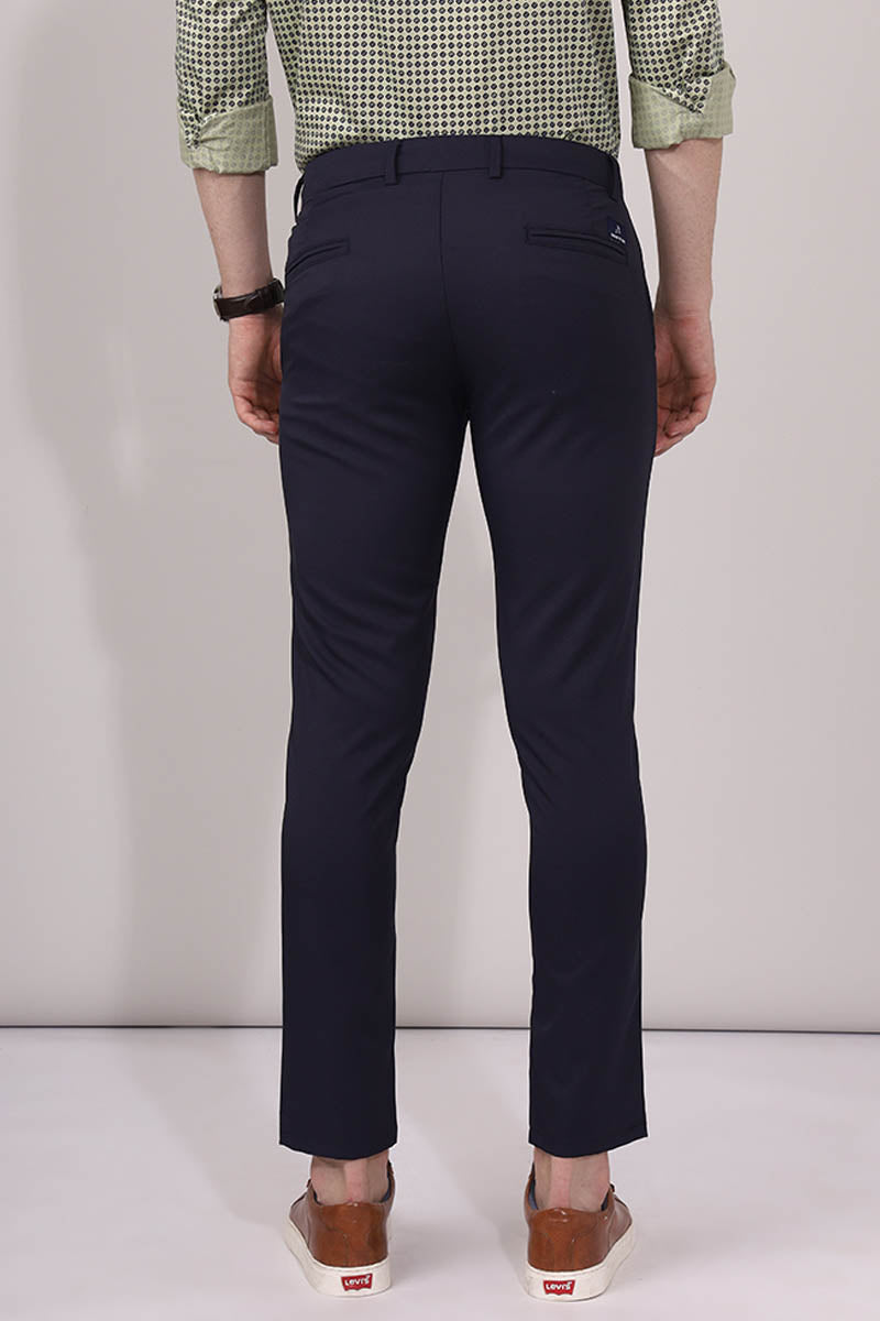 NavyBlue Plain Trouser