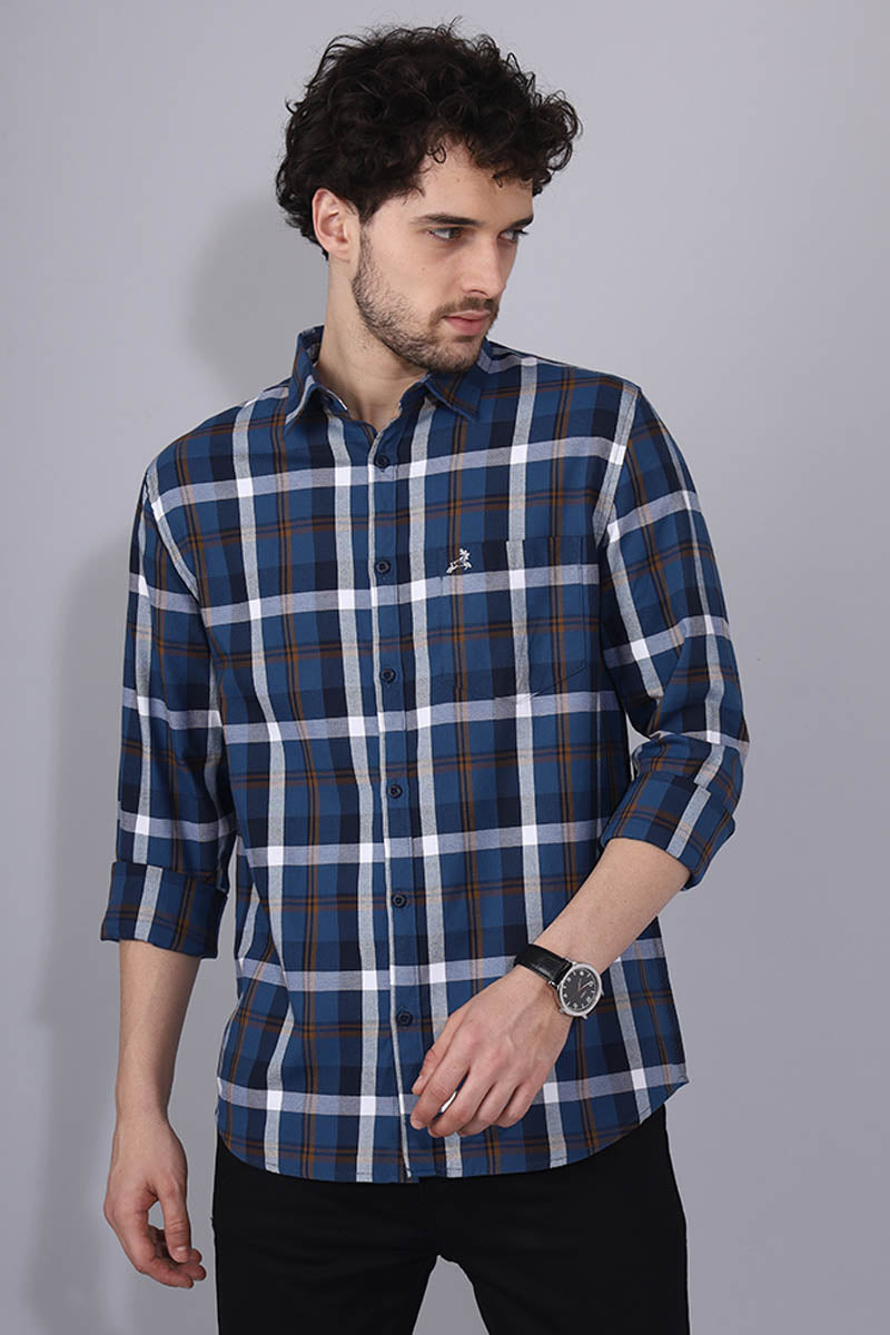 Blue Checks Shirt