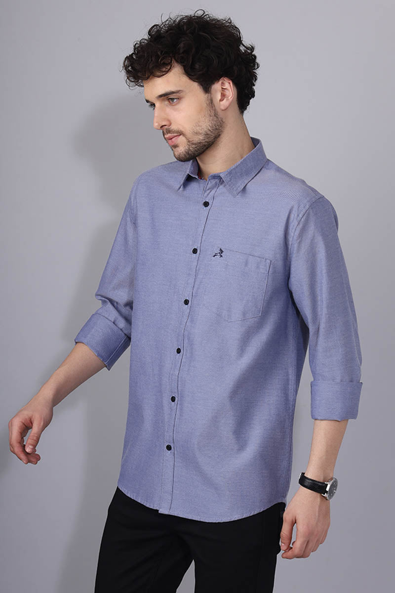 Blue Print Shirt