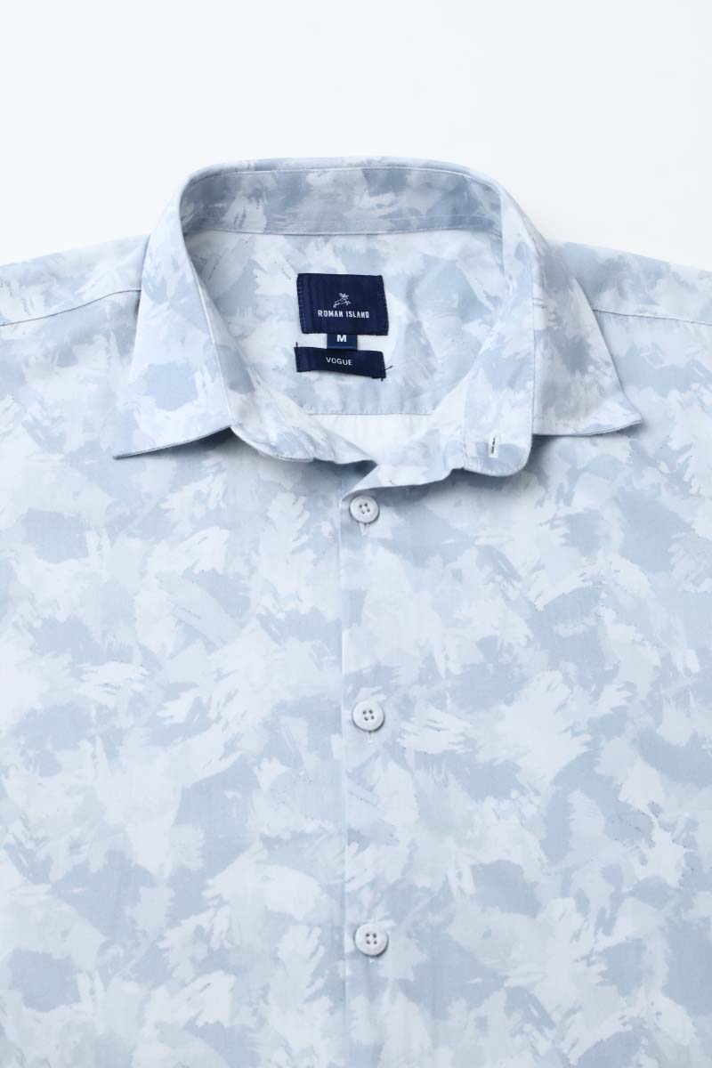 Blue Print Shirt