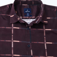 Maroon Print Shirt