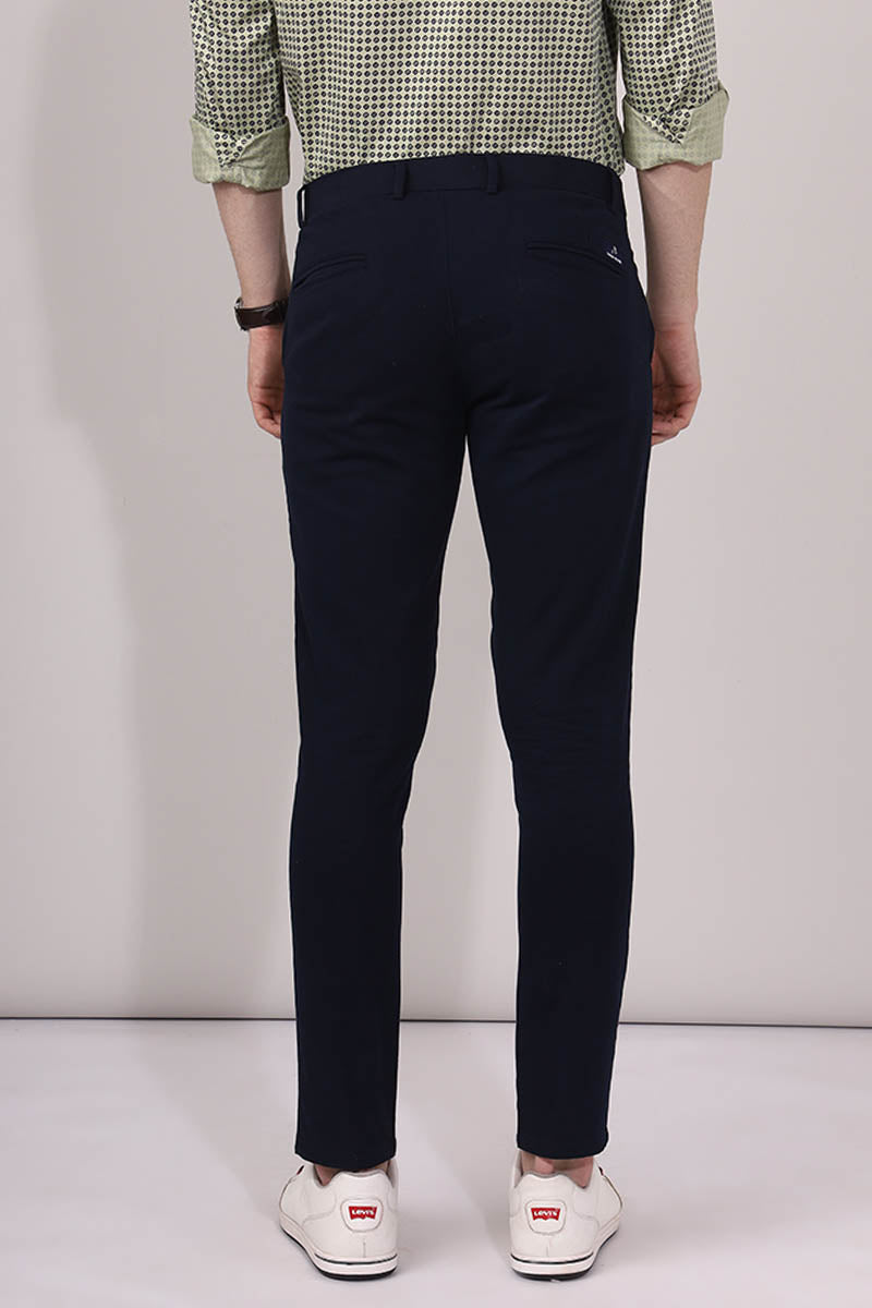 NavyBlue Plain Trouser