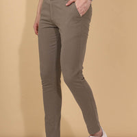 Green Plain Trouser