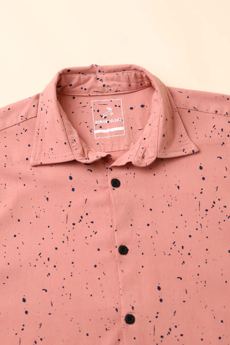 Pink Print Shirt