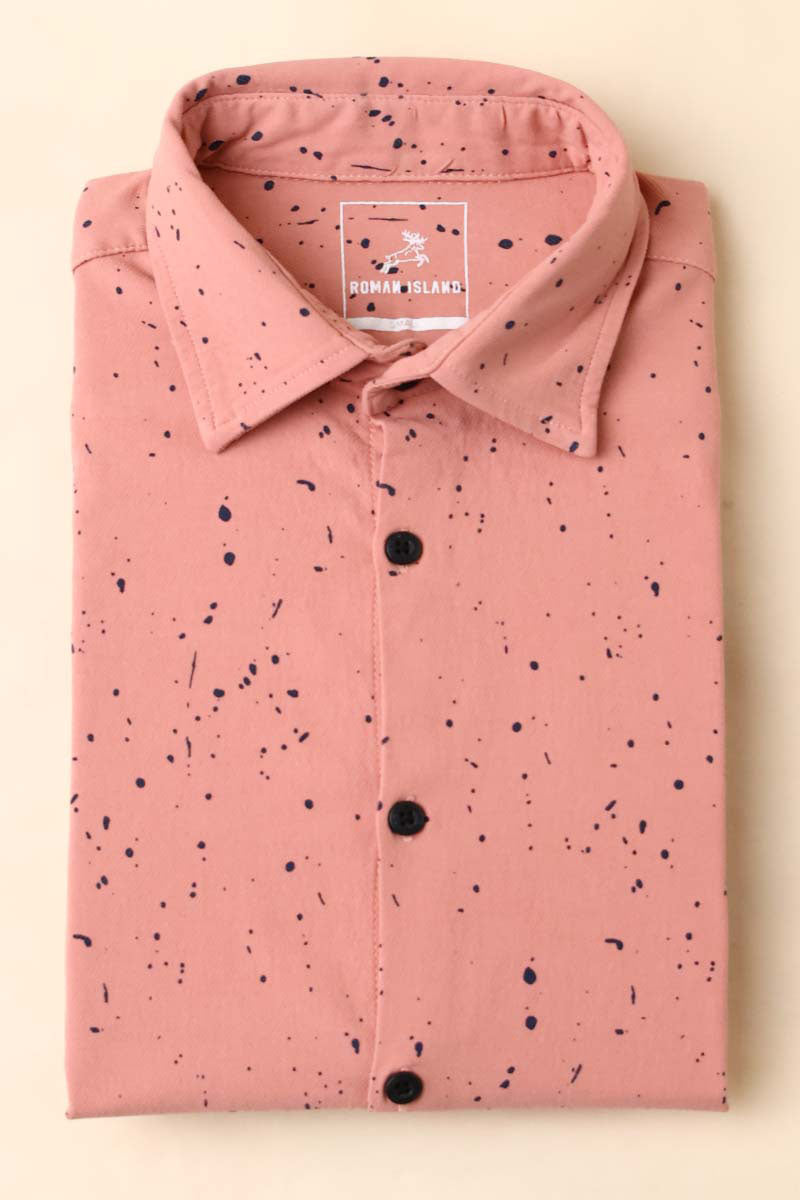 Pink Print Shirt