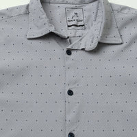 Grey Print Shirt