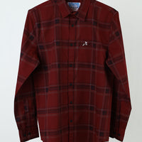 Maroon Checks Shirt