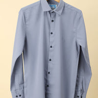 Blue Plain Shirt