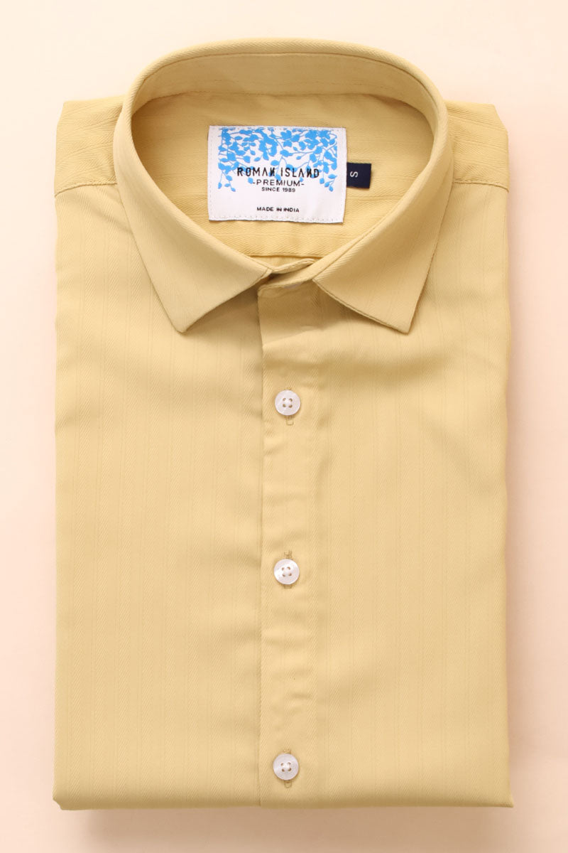 Yellow Plain Shirt