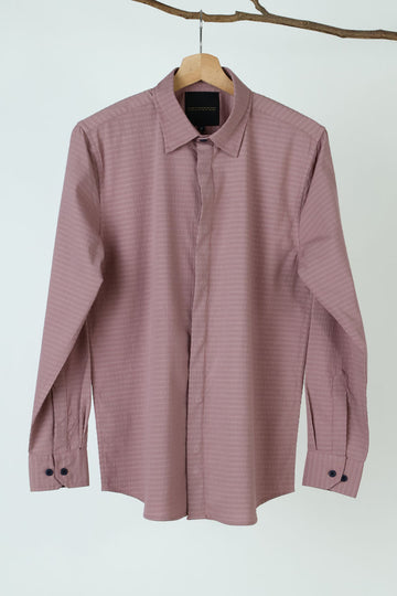 Pink  Plain  Shirt