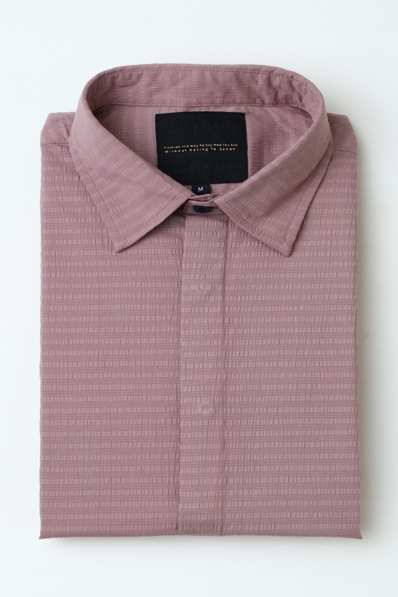 Pink  Plain  Shirt