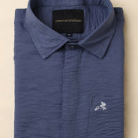 Blue Plain Shirt