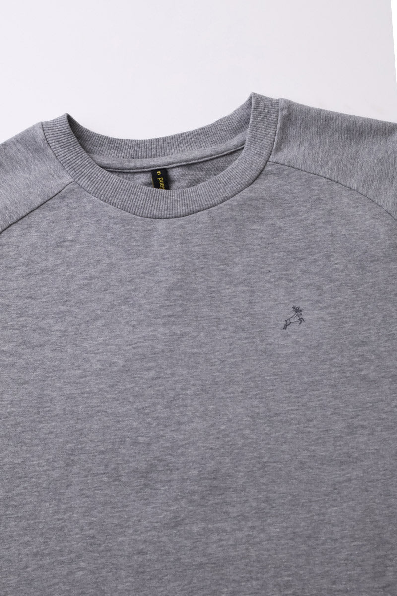 Grey Plain T-Shirt