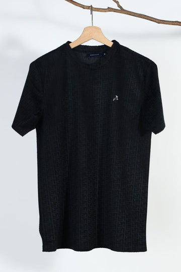 Black Plain T-Shirt