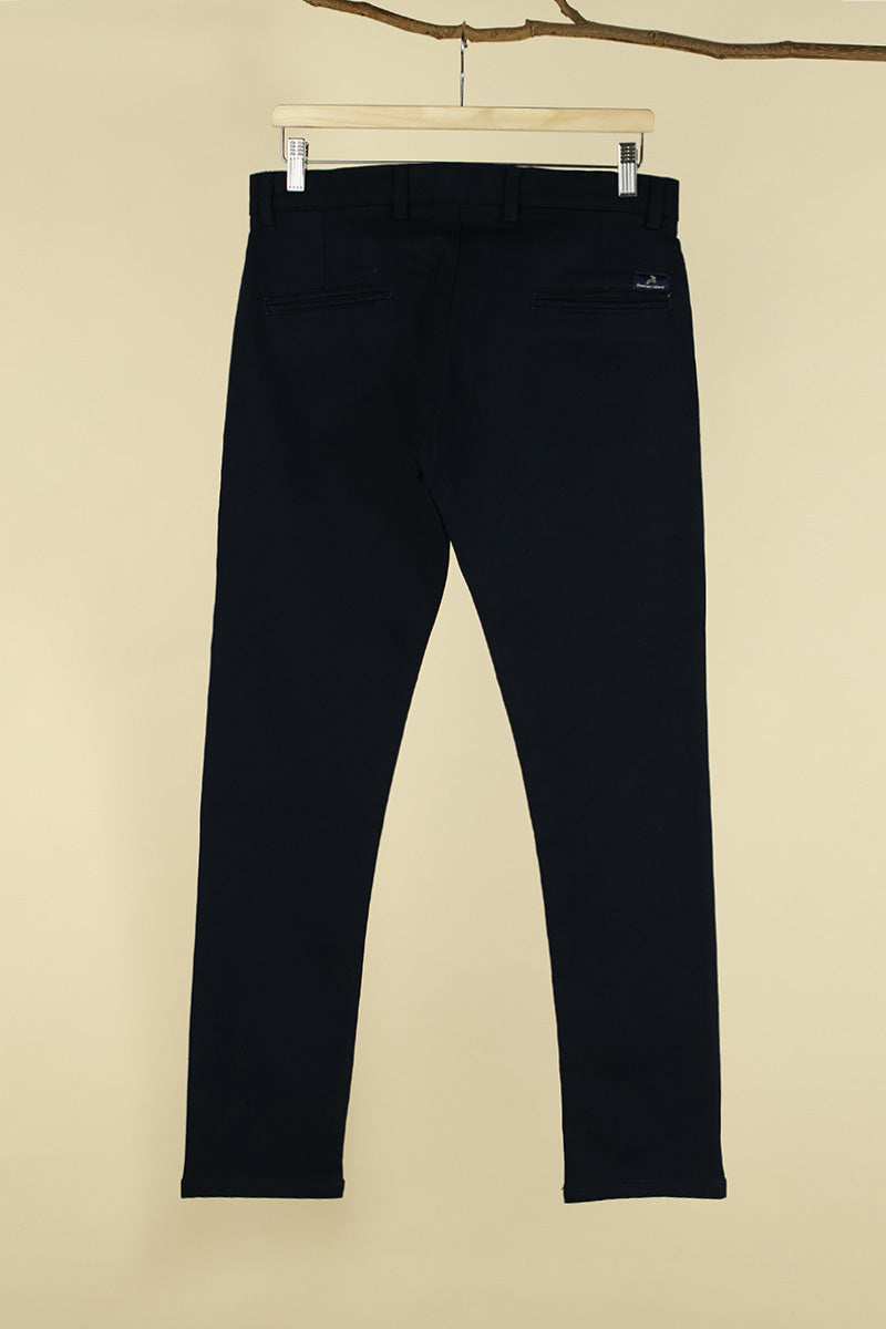 Blue Plain  Trouser