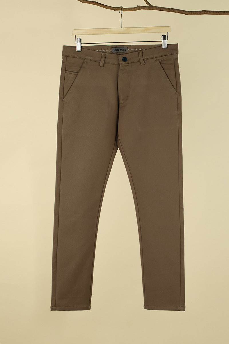 Black  Plain  Trouser