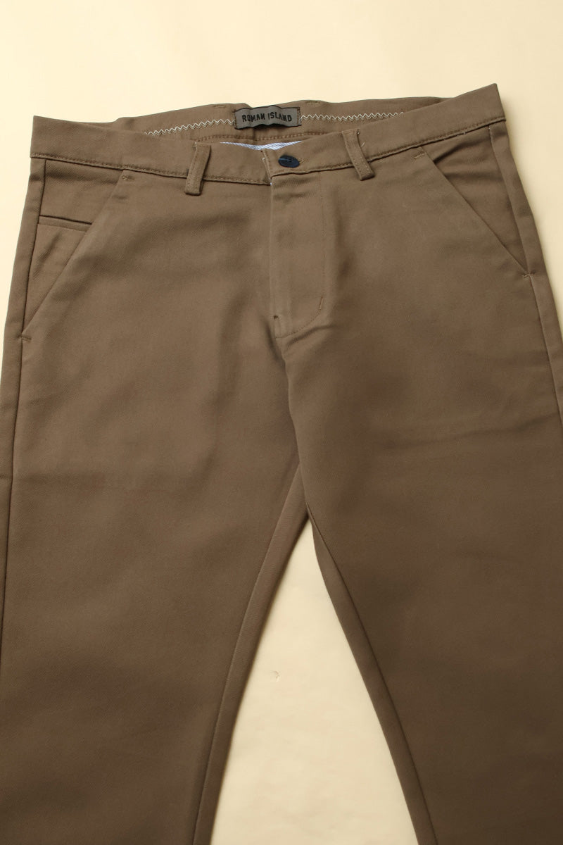 Black  Plain  Trouser