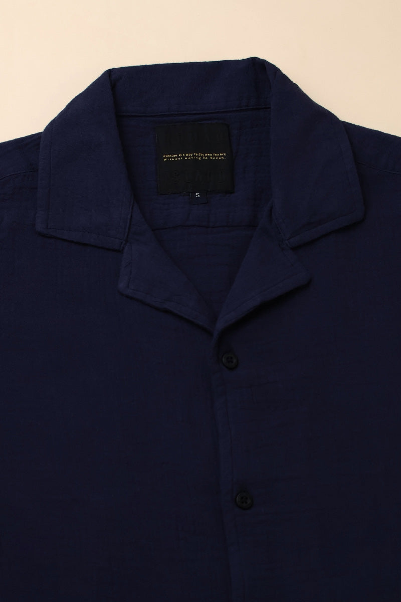 NavyBlue Plain Shirt