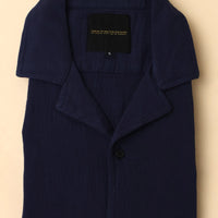 NavyBlue Plain Shirt