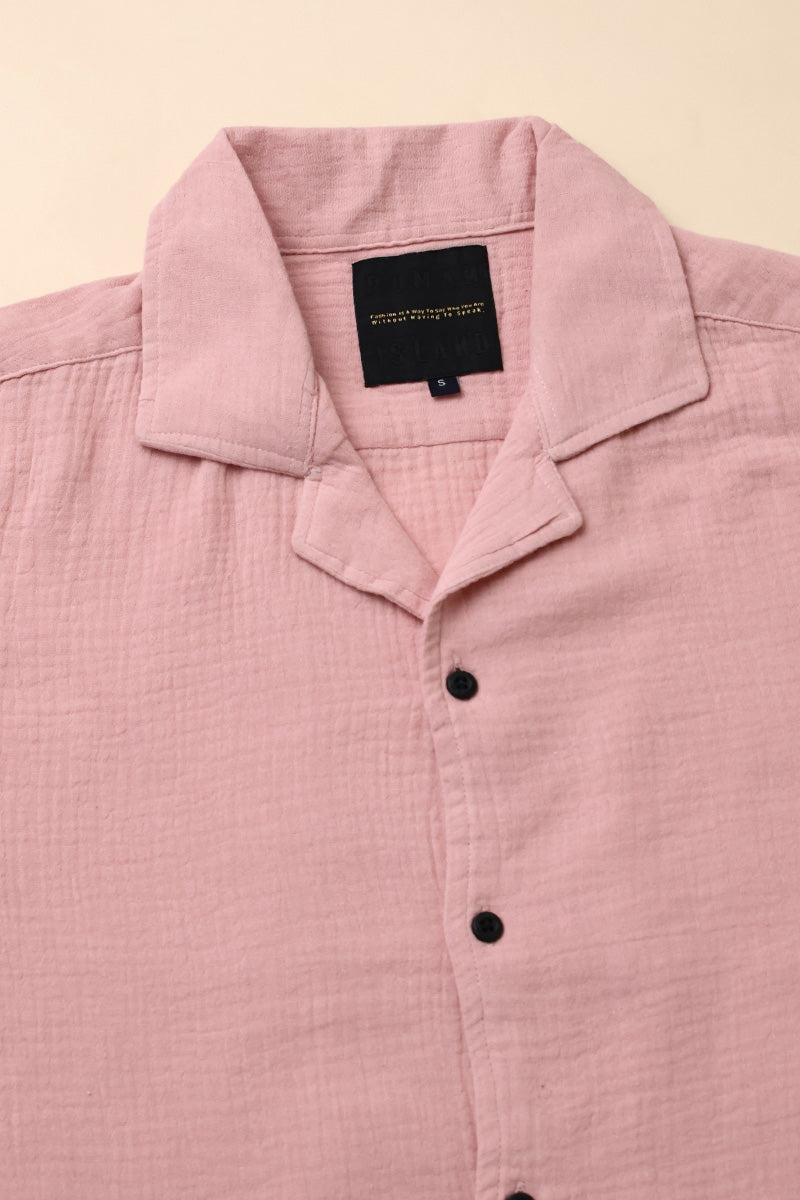 Pink Plain Shirt