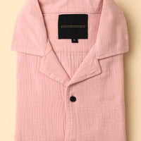 Pink Plain Shirt