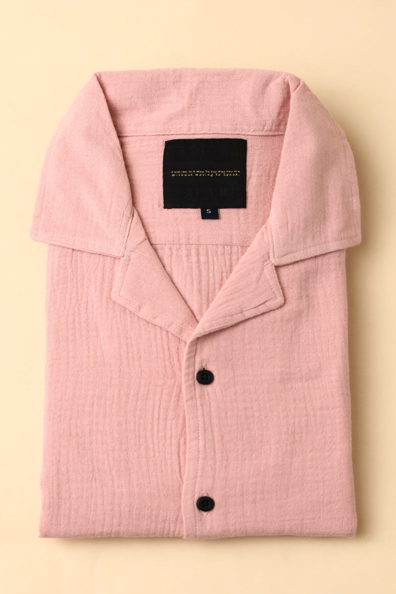 Pink Plain Shirt