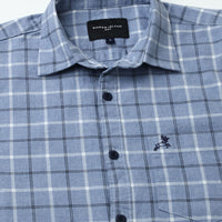 SkyBlue Checks Shirt