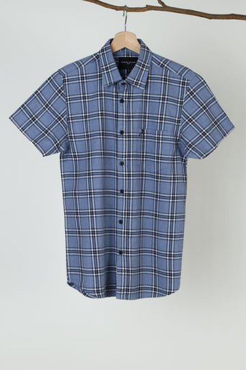 SkyBlue Checks Shirt