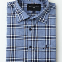 SkyBlue Checks Shirt