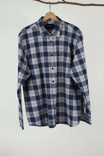 NavyBlue Checks Shirt