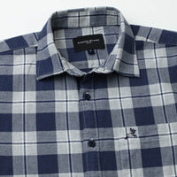 NavyBlue Checks Shirt