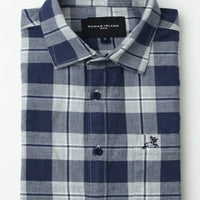 NavyBlue Checks Shirt