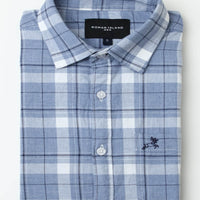 SkyBlue Checks Shirt