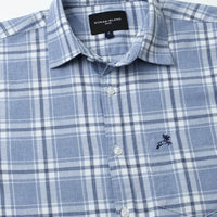 SkyBlue Checks Shirt