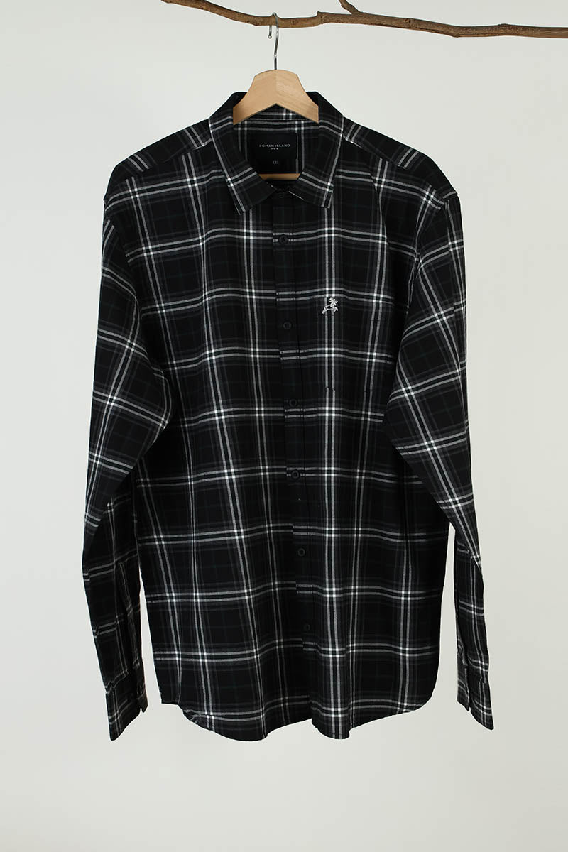 Black Checks Shirt